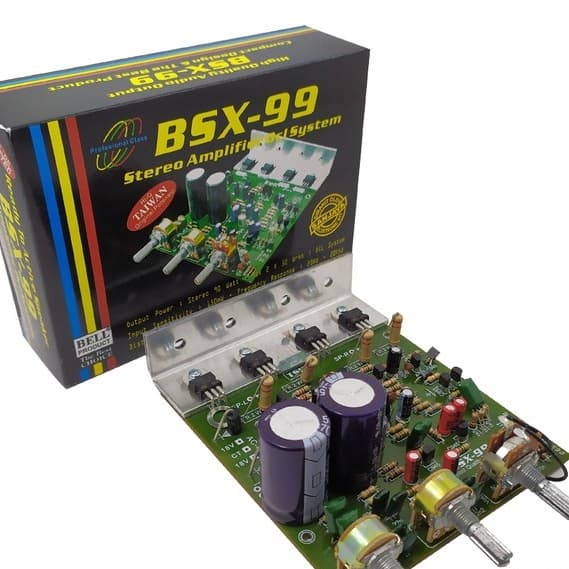 KIT AMPLIFIER STEREO POWER AKTIVE BSX 99 BELL