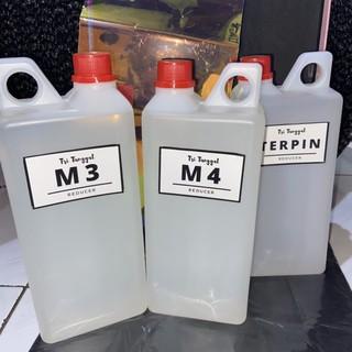 Reduser M3 / M4 / Terpin Sablon 1 Liter GROSIR PRAKARYA MALANG Thinner Tiner Reducer Thiner Pengencer Pencair Minyak Air Cair Cairan Liquid Cat Paint Painting Pembersih Prakarya Kerajinan Craft Crafting Art Seni Kesenian Kertakes Alat PeralataN