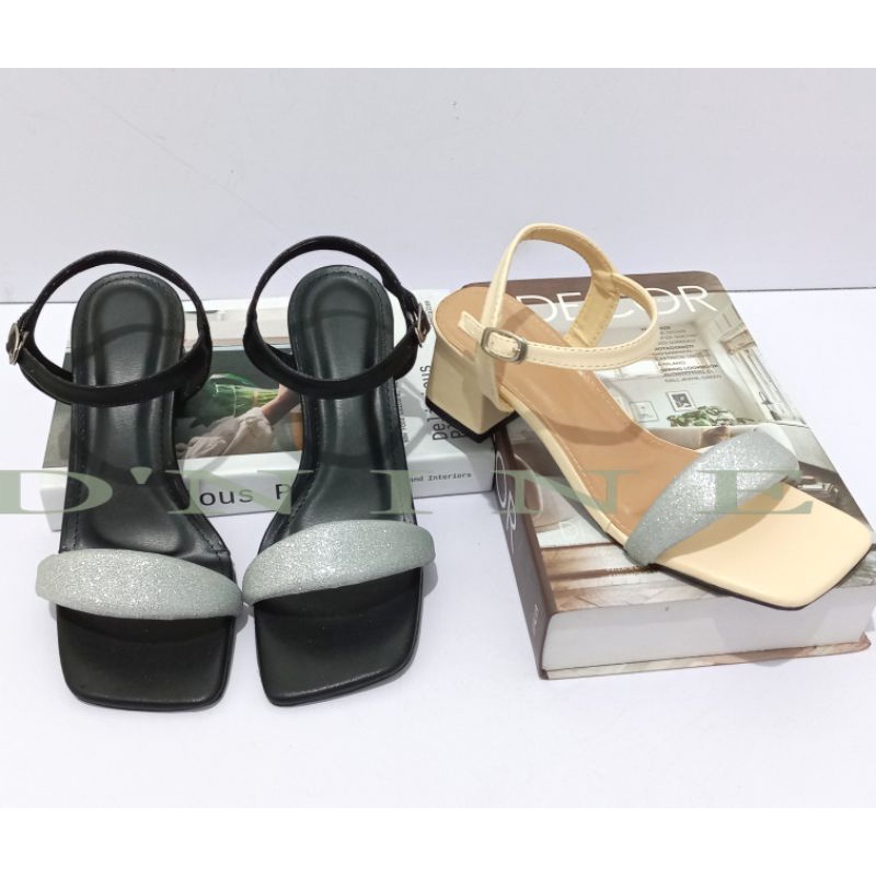 CLARA DV 12 Heels sandal kokop gliter