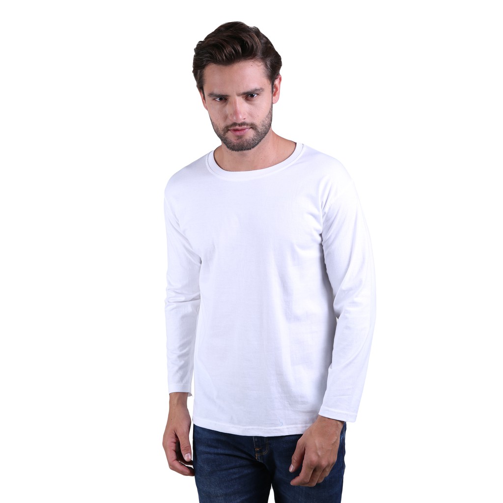 Kaos Panjang Pria Keren - Banyak Pilihan Warna PLS (COMB)