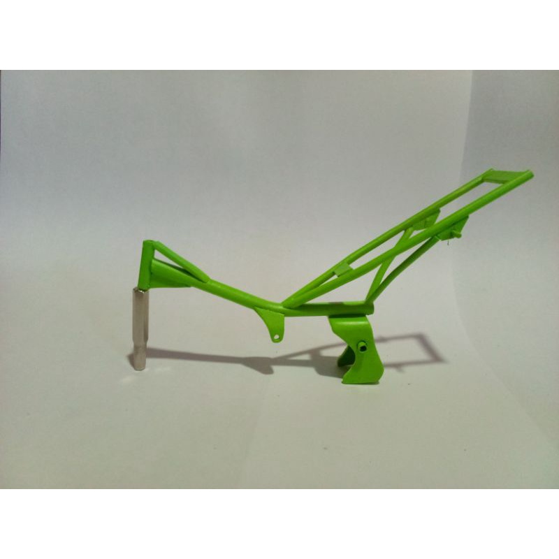 miniatur rangka drag slepp engine