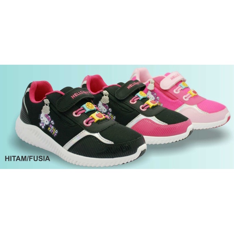 SEPATU ANDO ANAK HELLO KITTY HK FRUIT SNEAKERS ANAK 100% ORIGINAL KUALITAS IMPORT ANTI SLIP AWET SOL NYAMAN EMPUK