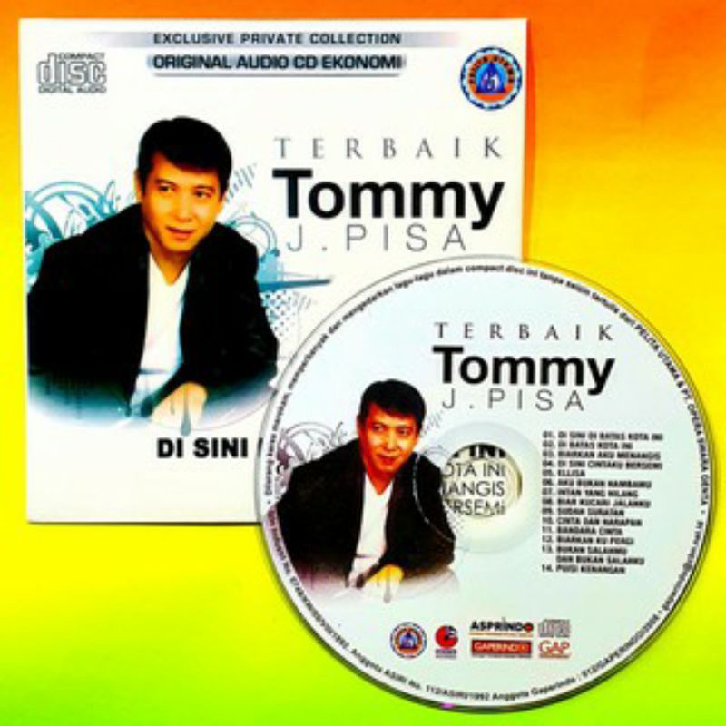 KASET VIDEO MUSIK LAGU POP LAWAS TERBAIK TOMMY J PISA