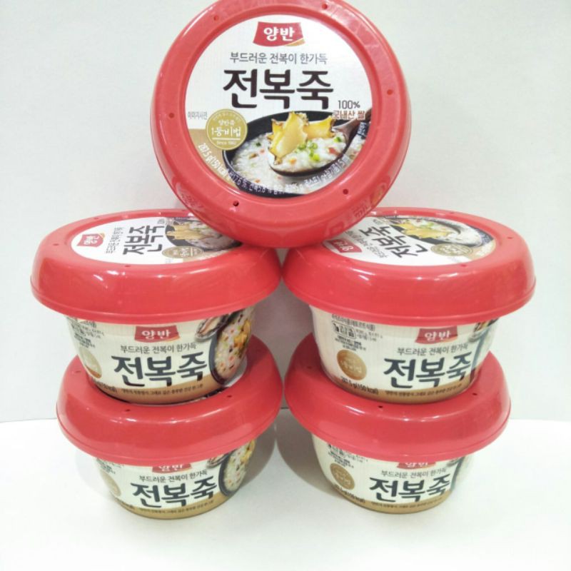 

Dongwon Rice Porridge With Abalone /Bubur Instan Dengan Abalon 285gr