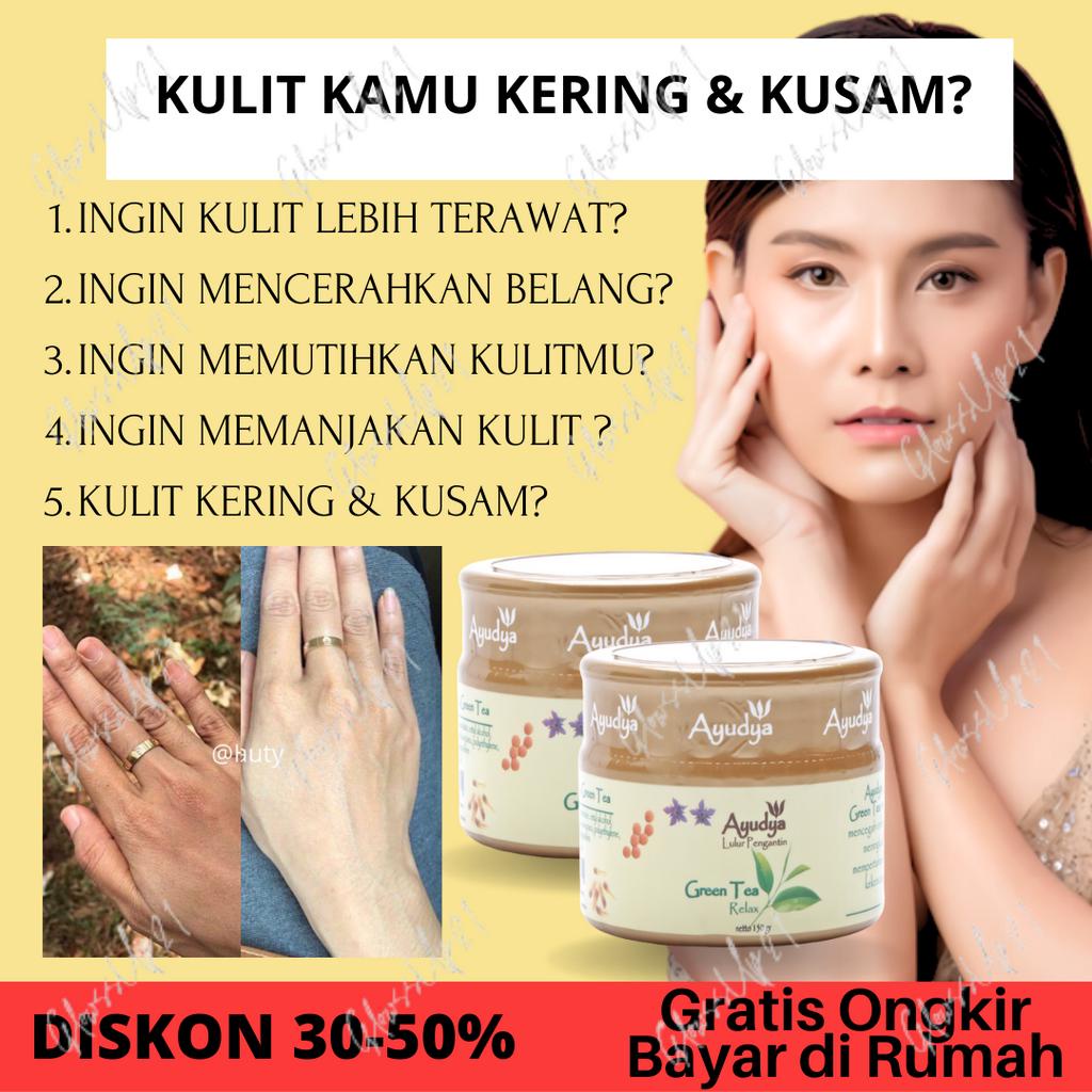 Ayuyda Lulur pengantin Green Tea 150