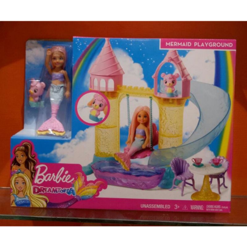sale mainan: Barbie Dreamtopia Mermaid Playground