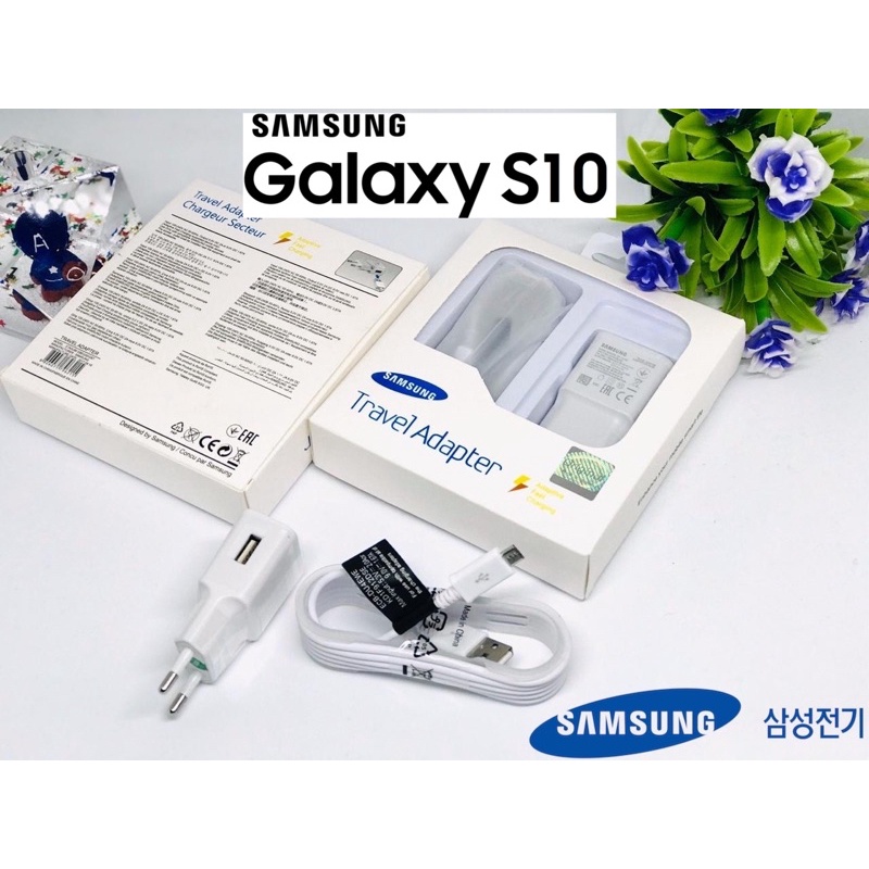 GROSIR TC NEW S10 S10+ PACK PREMIUM CHARGER SAMSUNG 15W FAST CHARGING
