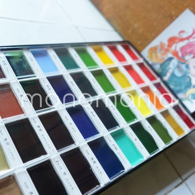 

Kuretake Gansai Tambi Watercolor Palette - 36 Color Set