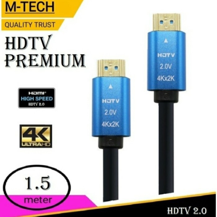 Kabel HDMI v.2.0/b Ultra HD 4K 1,5 Meter