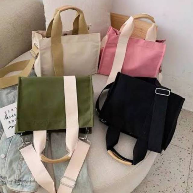 TAS4 Totebag polos tanpa tulisan