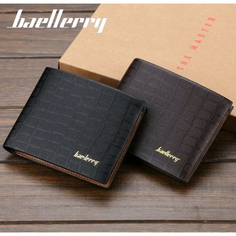 BAELLERRY / Dompet Pria Bahan Kulit PU Leather / DOMPET