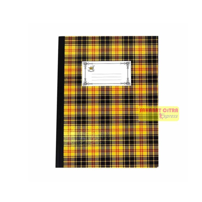 

BUKU HARD COVER KWARTO/FOLIO/SETENGAH FOLIO/A6 BINTANG 本子