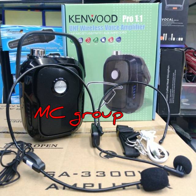 Speaker portable WIRELESS KENWOOD PRO 1.1 USB BLUETOOTH FM