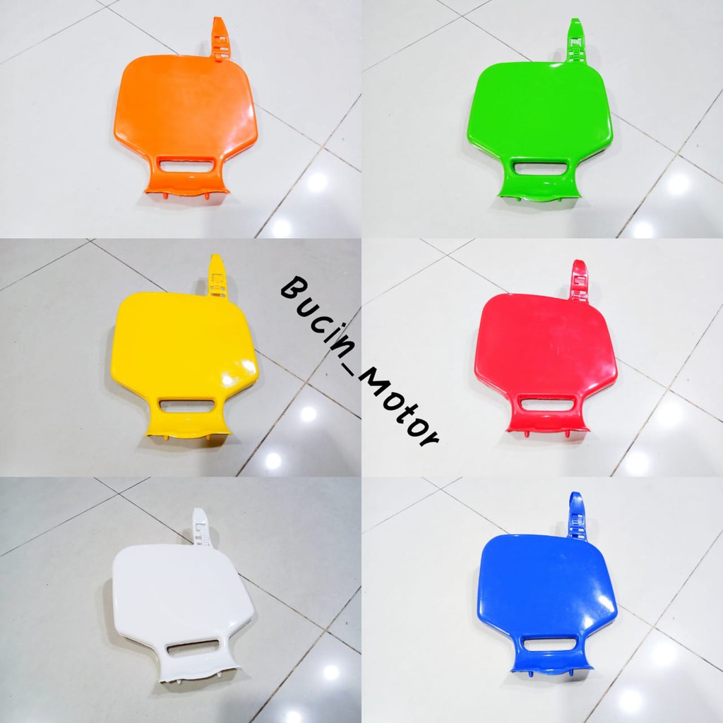 

Papan Nomor warna trail Polos Cover Papan Plat Nomor Trail