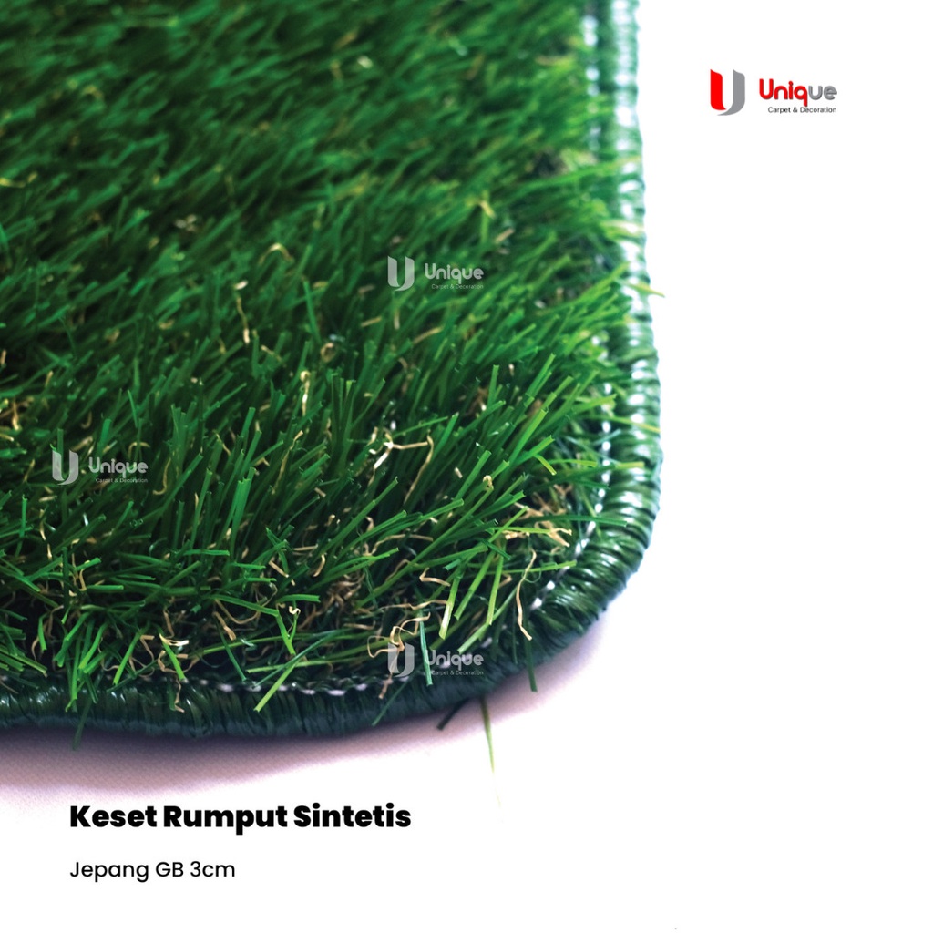 Keset Kaki Doormat Rumput Sintetis Tebal