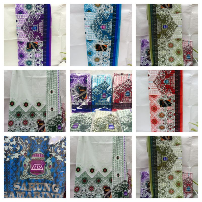 original_Sarung Samarinda/sarung santri/sarung muslim khas Indonesia/sarung motif by behaestex
