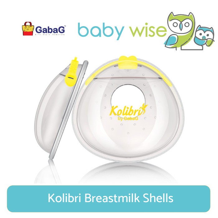 Gabag Kolibri Breastmilk Shells