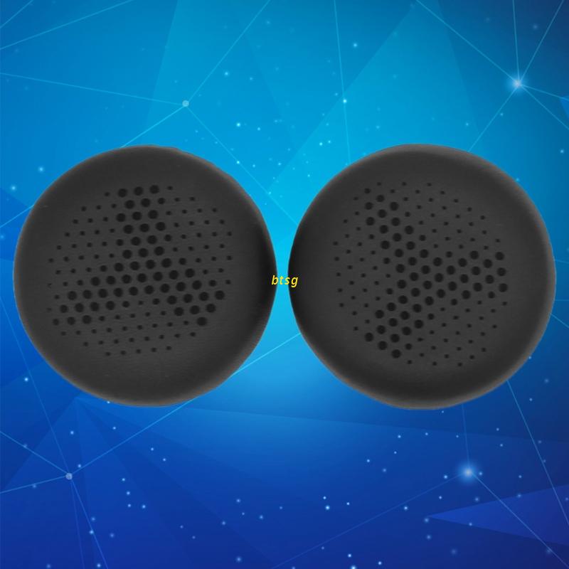 btsg 2 Pcs Replacement Soft Ear Pads Cushions Earphone Sleeve for AKG Y500 Headphone Headset Cover Earmuff Repair Accessories