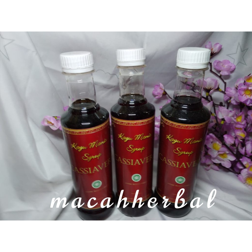 

MACAH HERBAL - KAYU MANIS SIRUP CASSIAVERA - KAYU MANIS ORIGINAL