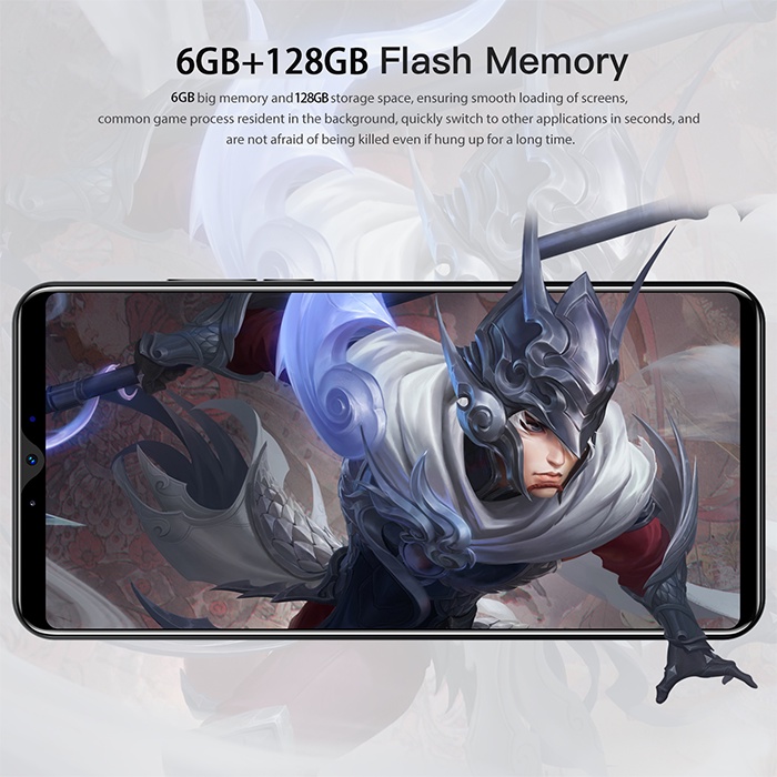 【Hp murah 500 ribuan 5G】V1V0 Y50 Pro handphone Android 4g/5g Layar penuh 6.1inch 6+128GB Fingerprint Garasi resmi Dual SIM Dual Standby hp Murah  Gratis ongkir-8