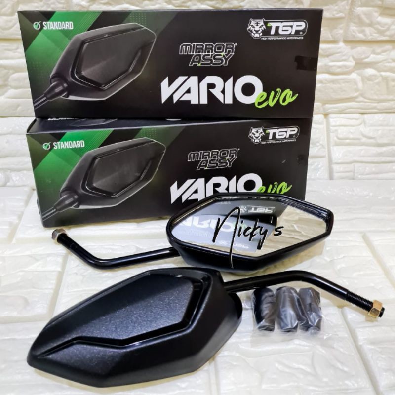 TGP Spion Evo Vario Tangkai Pendek Universal Honda Cembung Tangkai Standar Model All New Vario 125 150 2018 Beat Supra Genio Scoopy Spacy Revo Karisma Kharisma Legenda Grand Mega Pro-5
