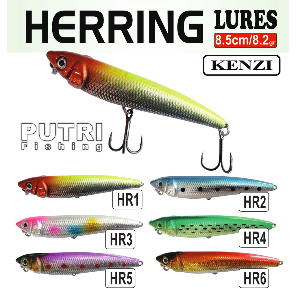 KENZI HERRING LURES 85mm 8.2gr