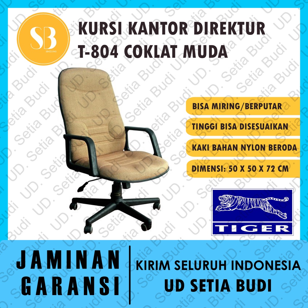 Kursi Kantor Direktur Hidrolis Tiger T-804