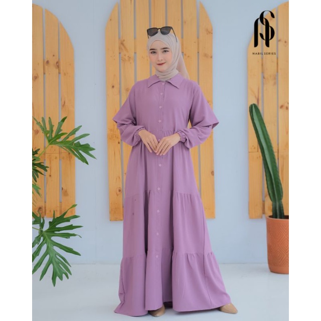 GAMIS BY NABIL SERIES/ DRESS TIFANI TWILL ORIGINAL NABIL SERIES