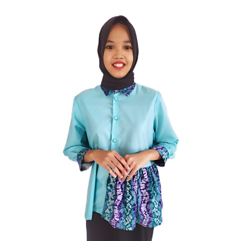 Blouse sasirangan