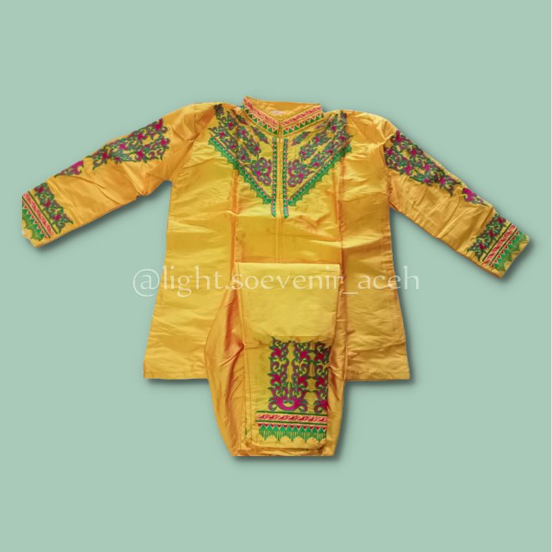 Baju Adat Aceh Anak Perempuan/Pakaian Adat Aceh Perempuan/Baju Tarian Perempuan