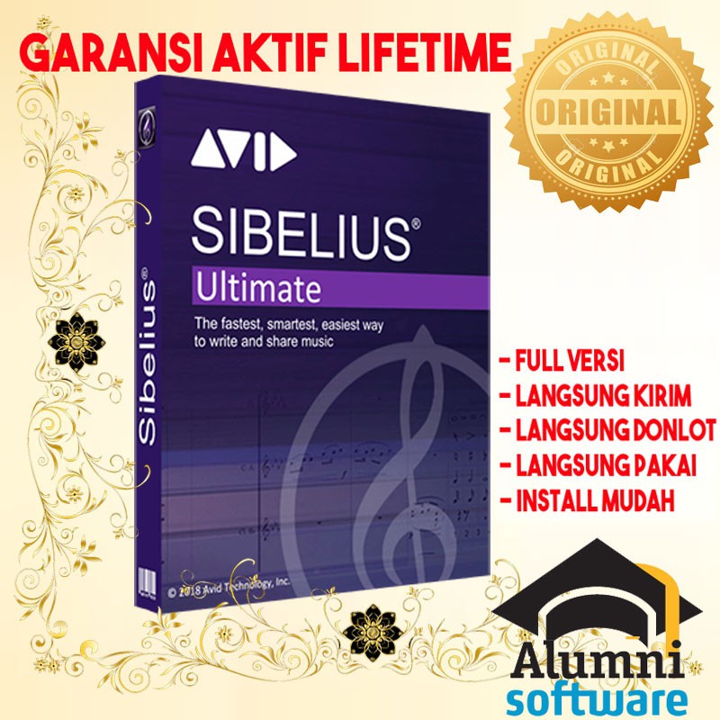 [FULL VERSION] Avid  Sibelius Ultimate 2019 - GARANSI AKTIVASI