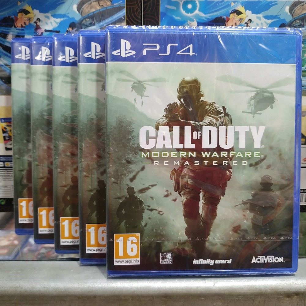 Call Of Duty Modern Warfare Remastered Ps4 Shopee Indonesia