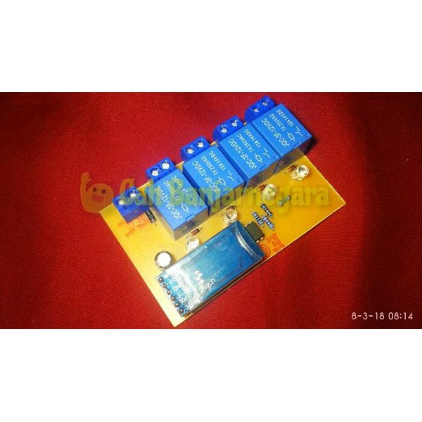 Saklar bluetooth / saklar android 4 channel