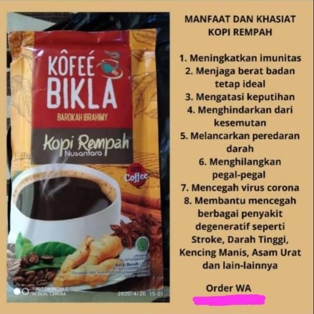 

KOFEE BIKLA/KOFEE REMPAH