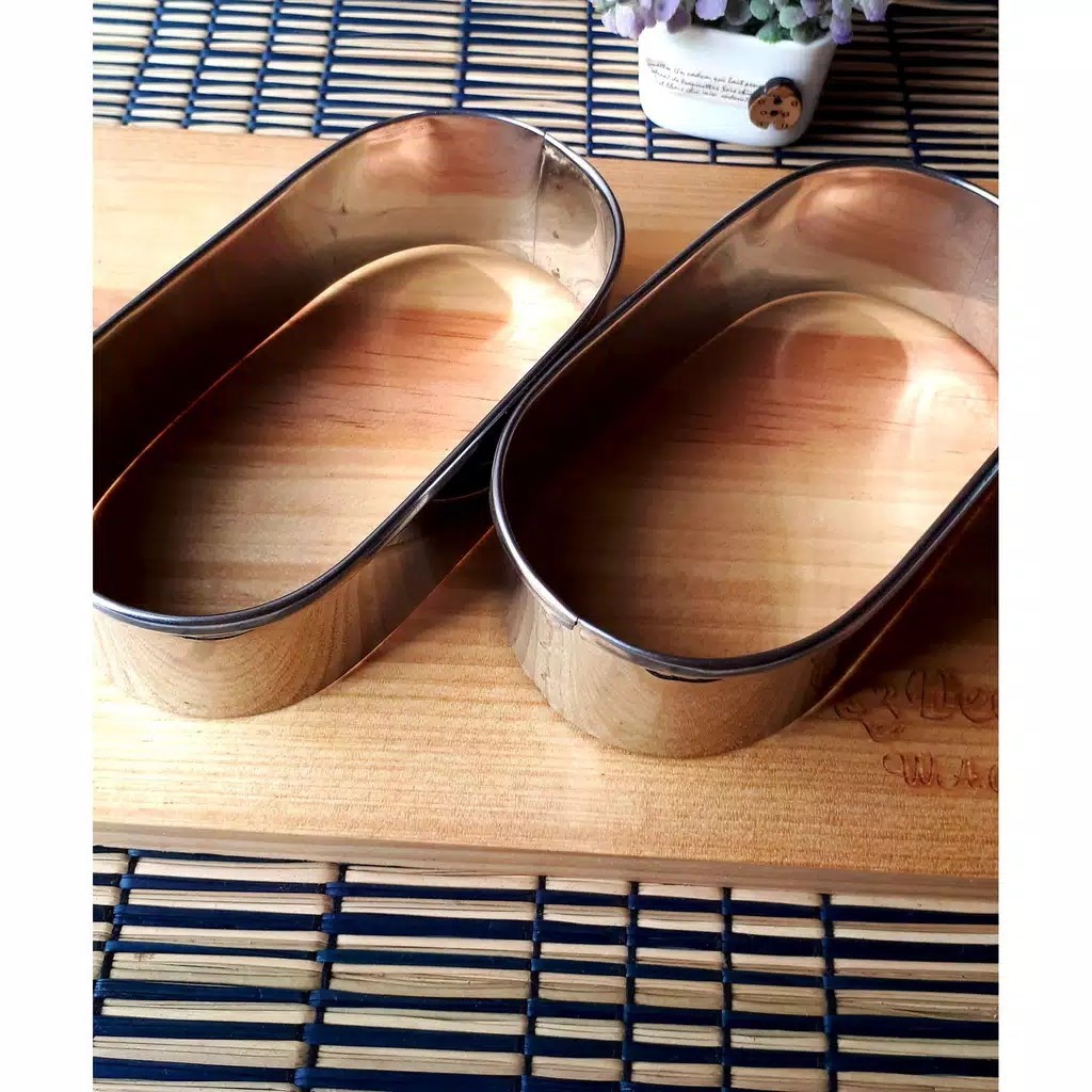Ring Cutter Oval/ring Roti (11x7x3cm)