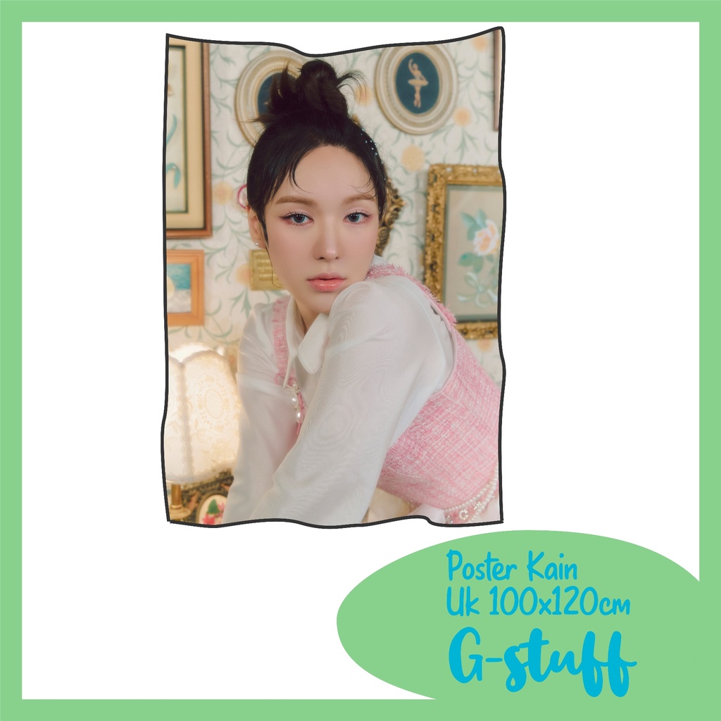 POSTER KAIN/TAPESTRY RED VELVET WENDY