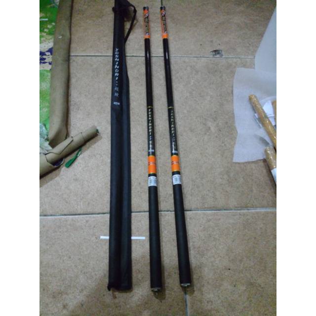 Joran pancing tegek carbon custom yoshinori 450 murah laris Semarang