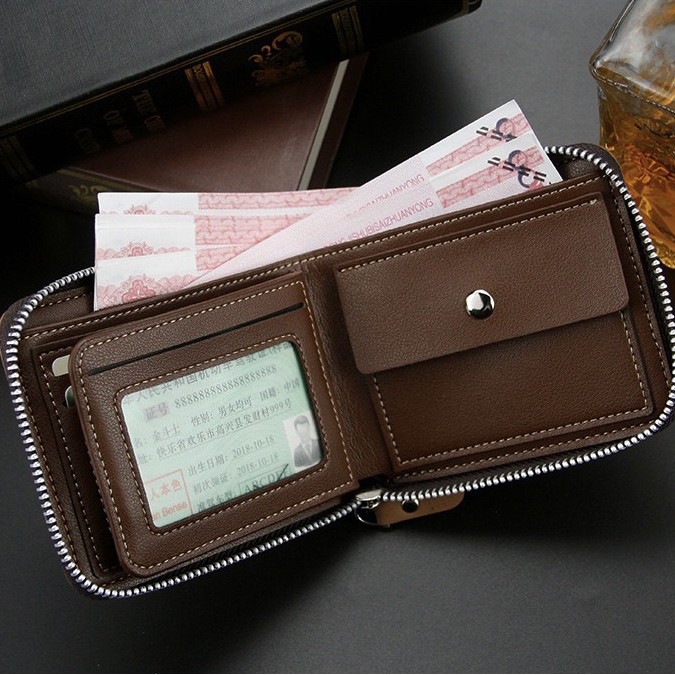 Dompet Pendek Dompet Kulit Pria MenBense D5501