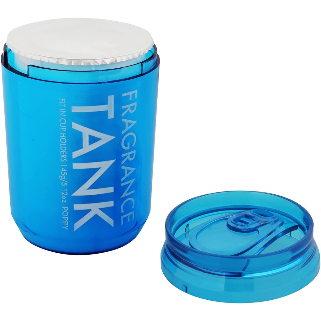 DIAX FRAGRANCE TANK [BLUE SODA] BIG SIZE CAR CUP HOLDER GEL AIR FRESHENER 145G PEWANGI MOBIL BLUE SODA