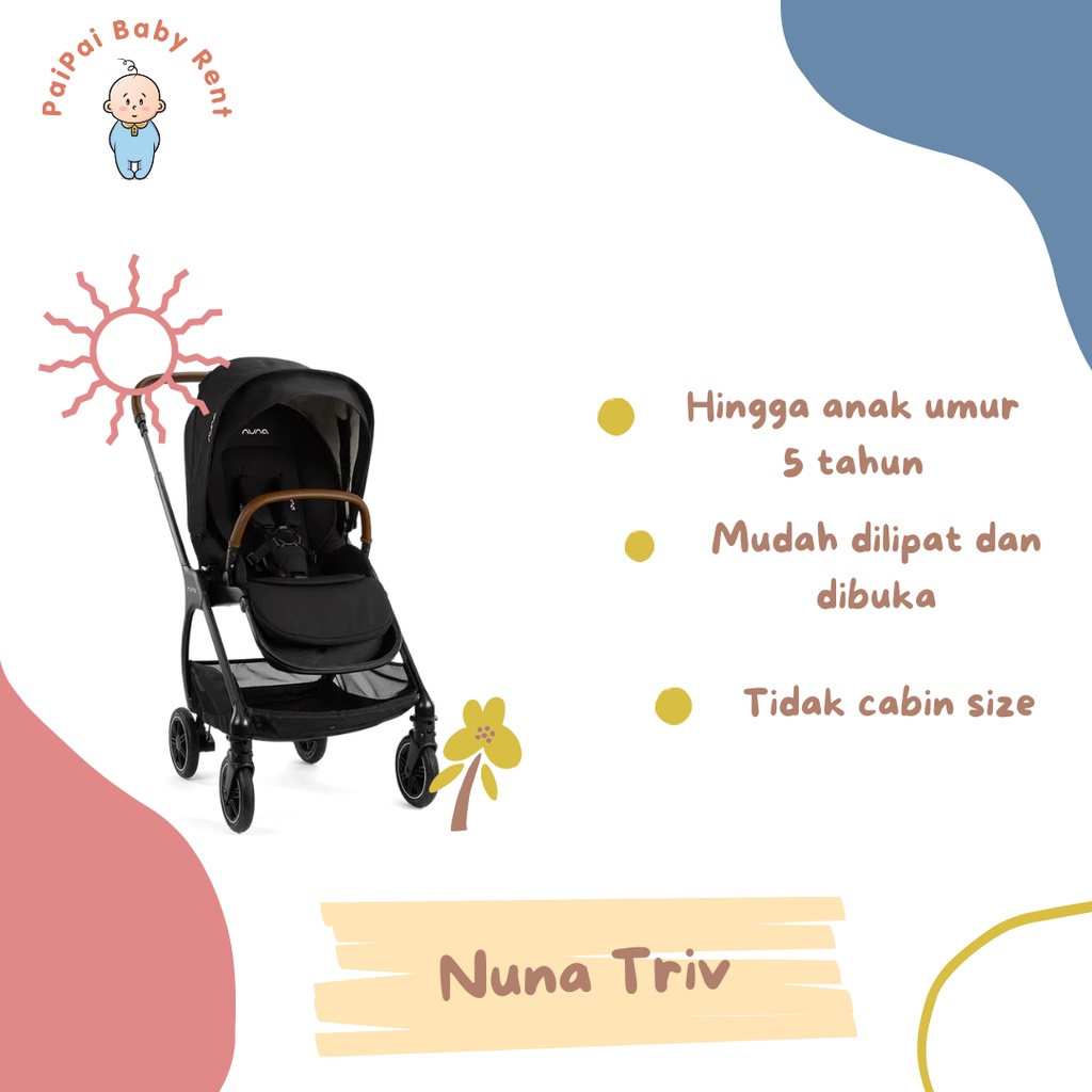 (Sewa) Nuna Triv Stroller