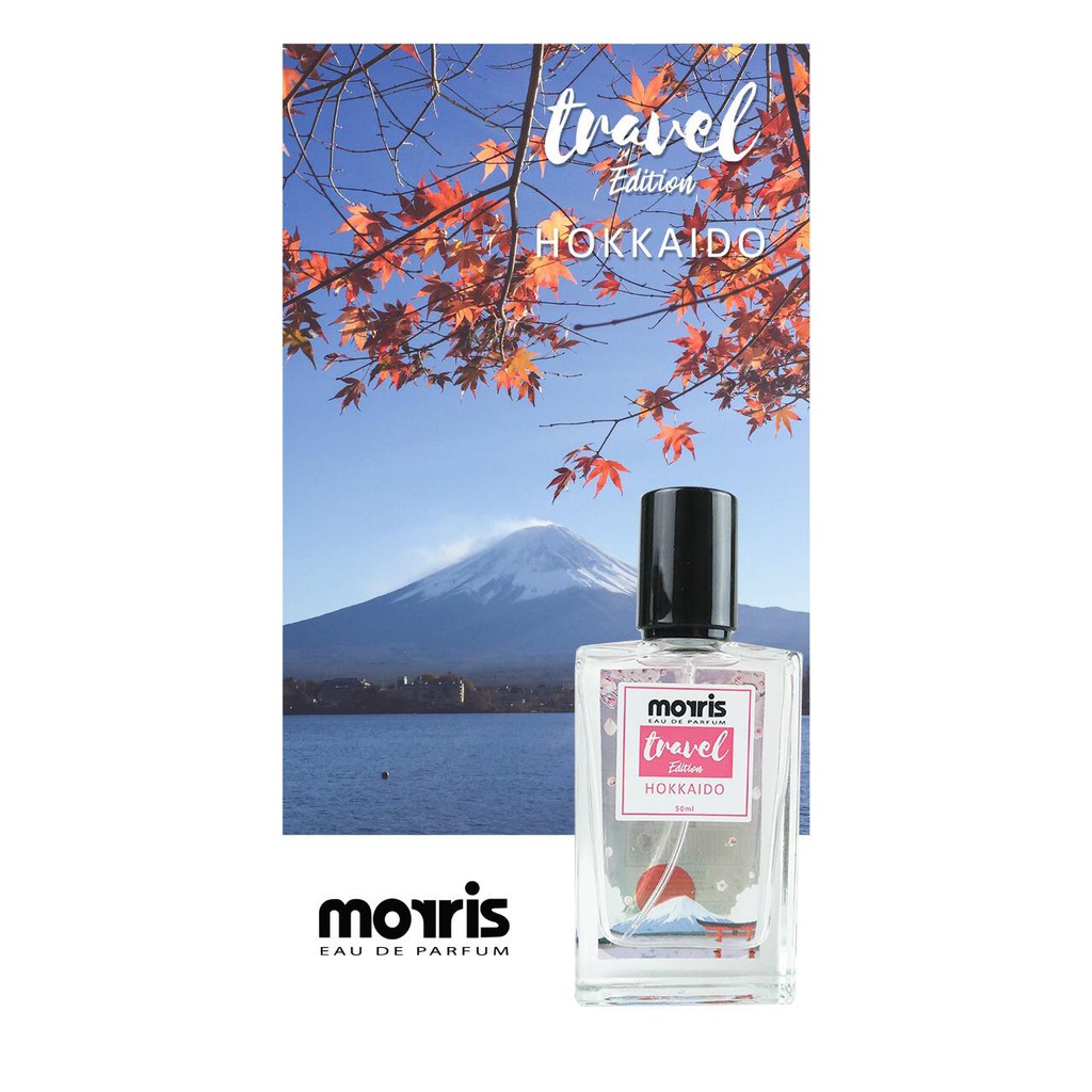 Morris Parfum Cowok Cewek Unisex Travel Edition 50 ml