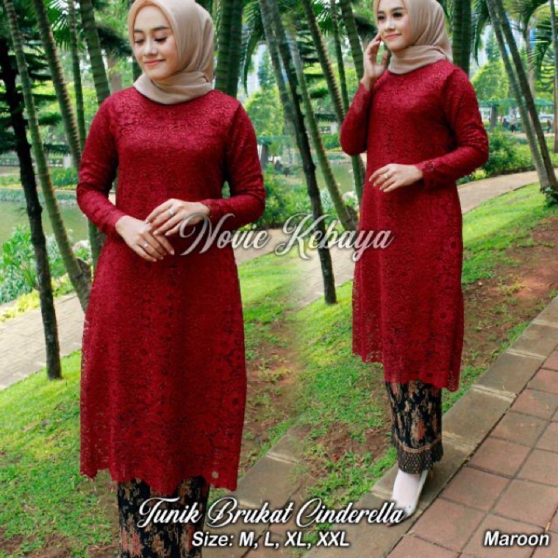 Tunik brokat murah/tunik padang modern/kebaya wanita/tunik brukat pesta/kebaya pesta/kebaya wisuda