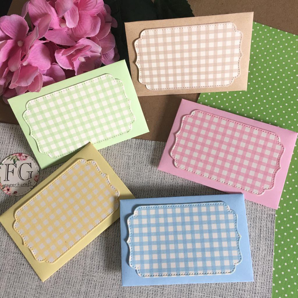 

Amplop Mini Variasi 4pcs size 5.8x8.8cm | Amplop Uang by fgpaper