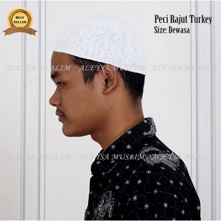 Peci rajut turki dewasa import peci dewasa bahan katun street harga grosir