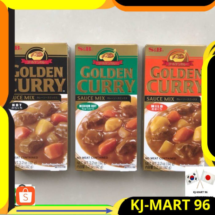 

MAKANAN JEPANG/JAPANESE FOOD/KARI JEPANG CURRY GOLD 92GR MADE IN JAPAN