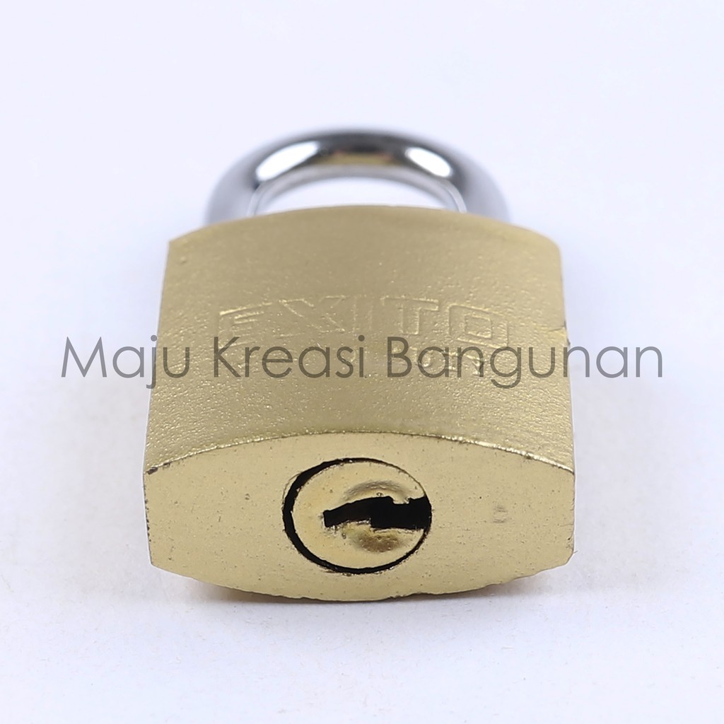 Gembok EXITO Kecil Mini Tas Kotak Koper Travel Luggage Padlock Lemari Laci 20mm 20 mm 2 Anak Kunci