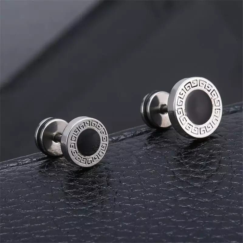 Anting Roda Titanium Anting Emas Anting import cowok  harga 1pasang