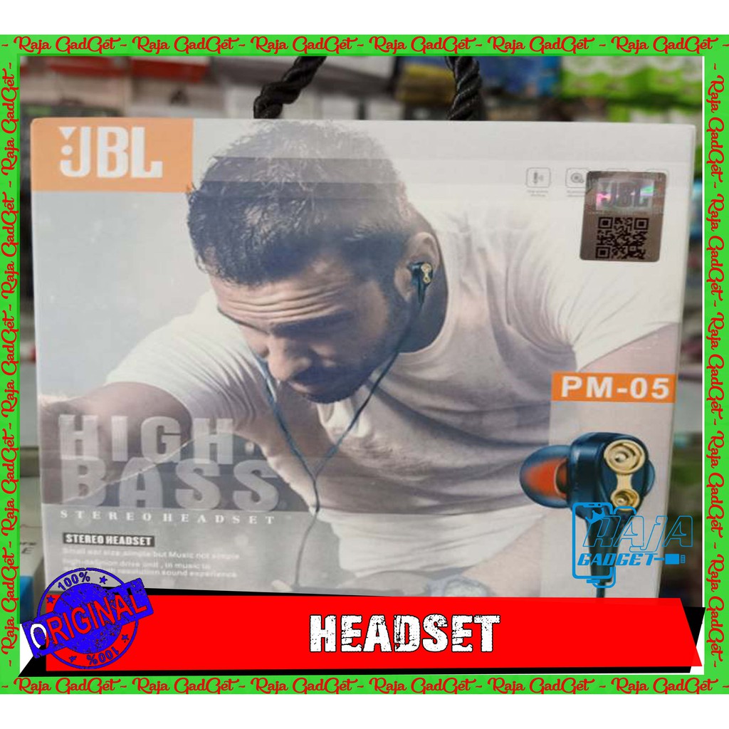 Headset JBL PM-05 Extra Bass