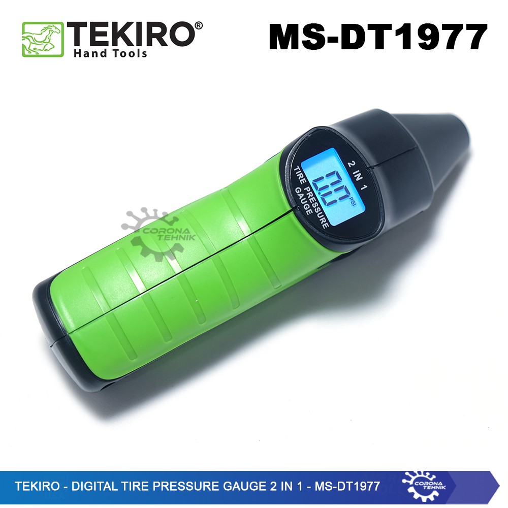 MS-DT1977 - Tekiro - Digital Tire Pressure Gauge 2 in 1