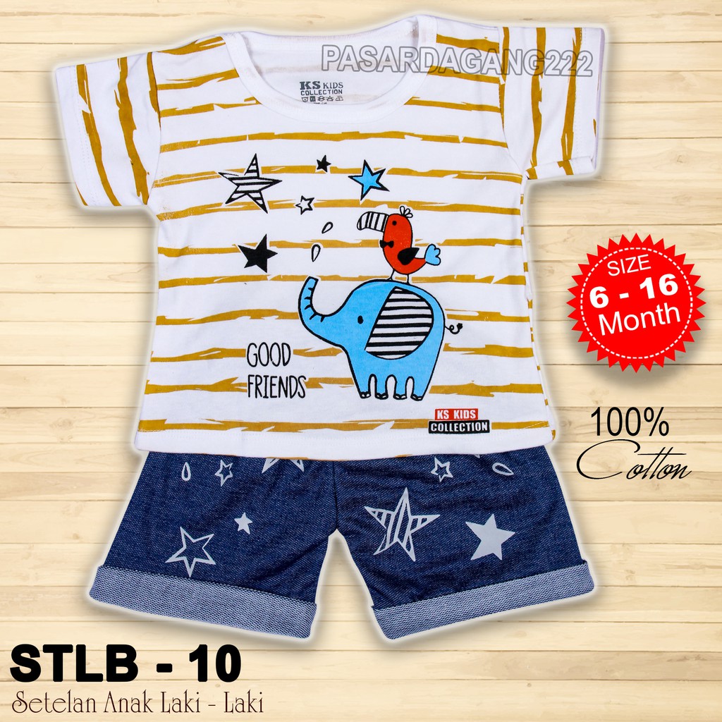 SETELAN BAJU ANAK TYPE STLB-10